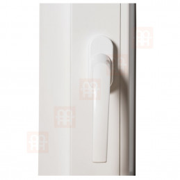 Műanyag ajtó  90 x 210 cm (900 x 2100 mm)  fehér  erkély  nyitható és felhajtható  balra