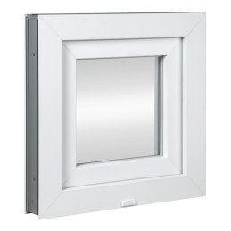 Műanyag ablak | 50x50 cm (500x500 mm) | fehér | bukó | HÁROMRÉTEGŰ SZIGETELŐ ÜVEG